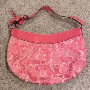 Pink Coach Purse